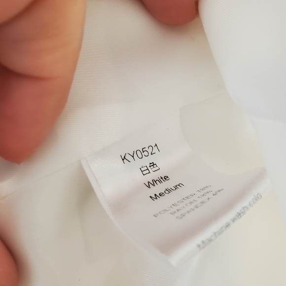 White Women's blazer Size M - Picture 3 of 5